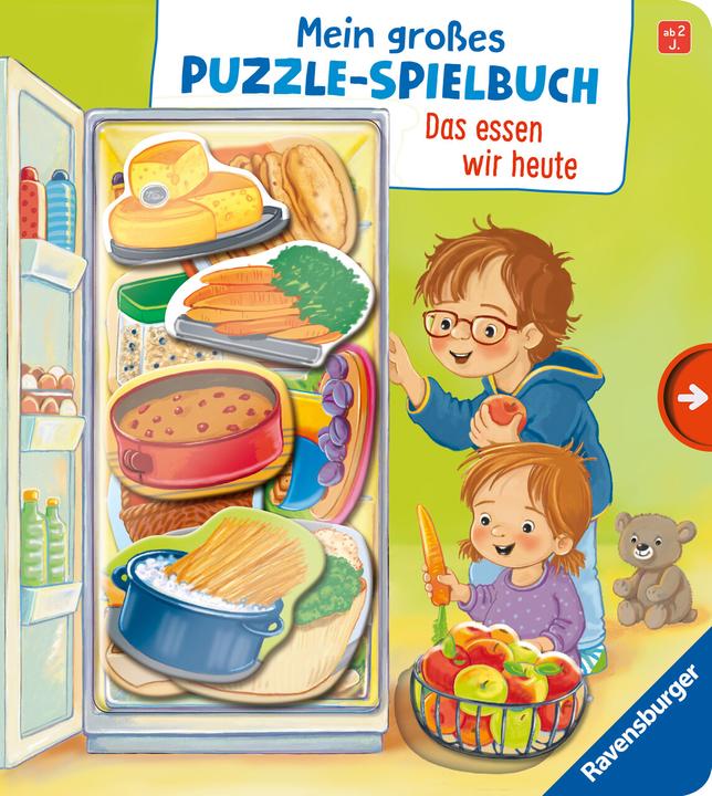 Produktbild Ravensburger Mein grosses Puzzle-Spielbuch: Das essen wir heute (Deutsch)