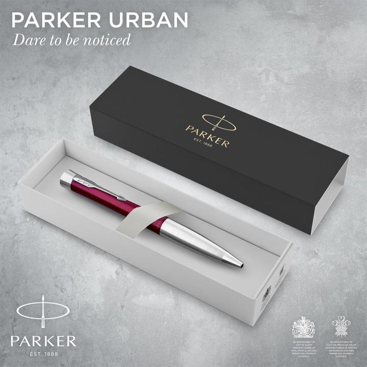 Produktbild Parker Kugelschreiber TWIST URBAN Vibr. C.C. bl. M (Edelstahl, Magenta, 1 x)