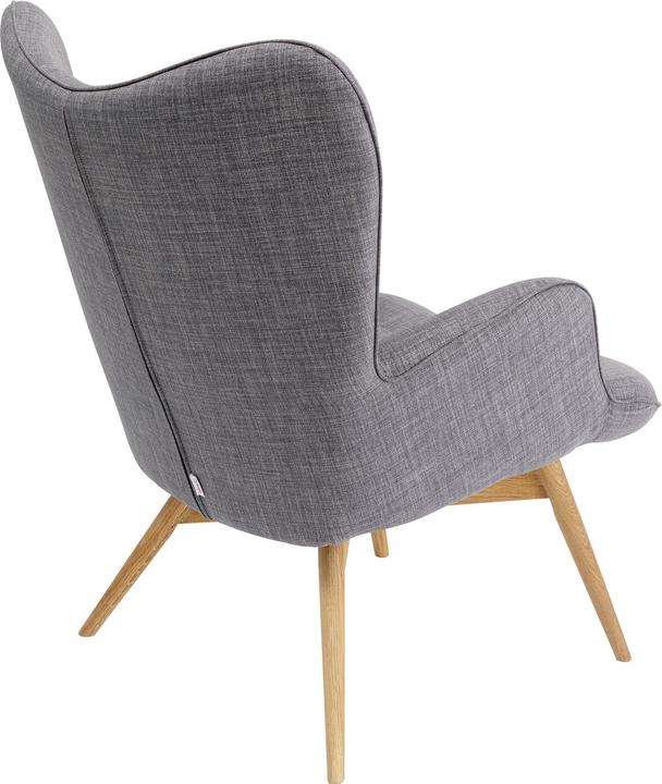 Actual product image Kare Design Armchair Vicky Grey