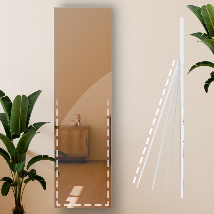 Actual product image CLP Spiegel Benicia Standspiegel und Wandspiegel in einem (140 x 40 cm)