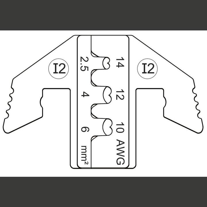 Produktbild Toolcraft Crimpeinsatz Photovoltaik und (50 mm)