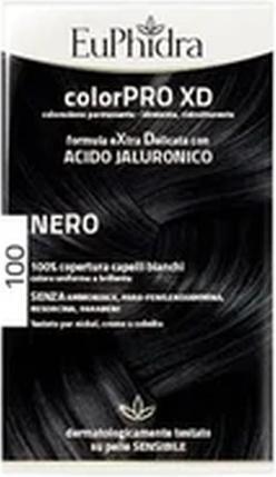 Produktbild Euphidra Colorpro XD Dauerhafte Färbung mit Hyaluronsäure 190g Schwarz (Schwarz)