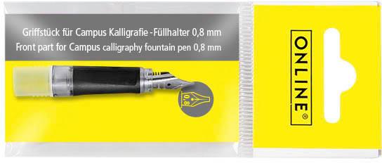 Produktbild Online CAMPUS II Griffstück (Schwarz, 1x)