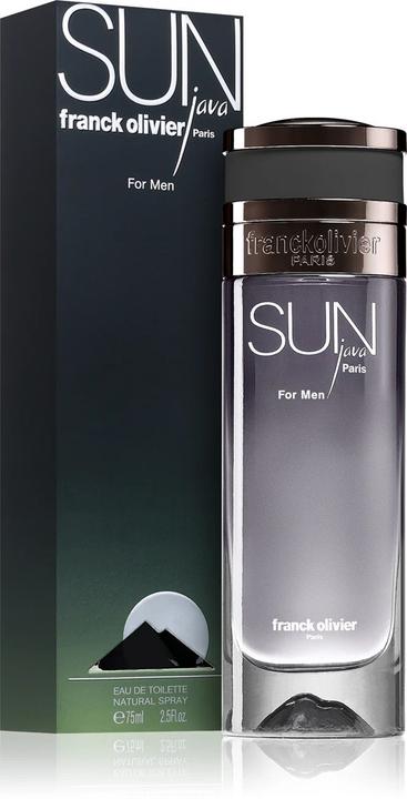 Actual product image Franck Olivier Sun Java For Men EDT spray 75ml (Eau de toilette, 75 ml)