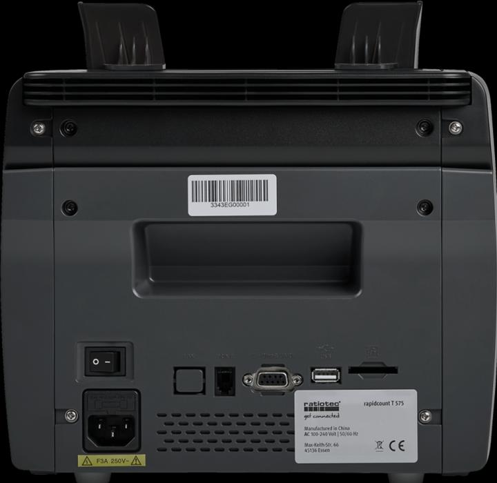 Actual product image ratiotec rapidcount T 575 (Bank note counter)