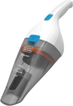 Productafbeelding Black & Decker NVC115JLEW Snoerloze stofzuiger Grijs, Wit Zakloos