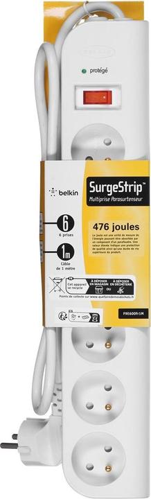 Produktbild Belkin Bloc Eco 6 Prises Cordon 1m (6x, 1 m)