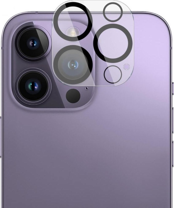 Immagine prodotto Imak iPhone 14 Pro / 14 Pro Max - Vetro antiproiettile per fotocamera (1 Pezzo/i, Apple iPhone 14 Pro Max, Apple iPhone 14 Pro)