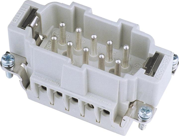 Actual product image ILME Plug insert 10-pin 16A, screw terminals