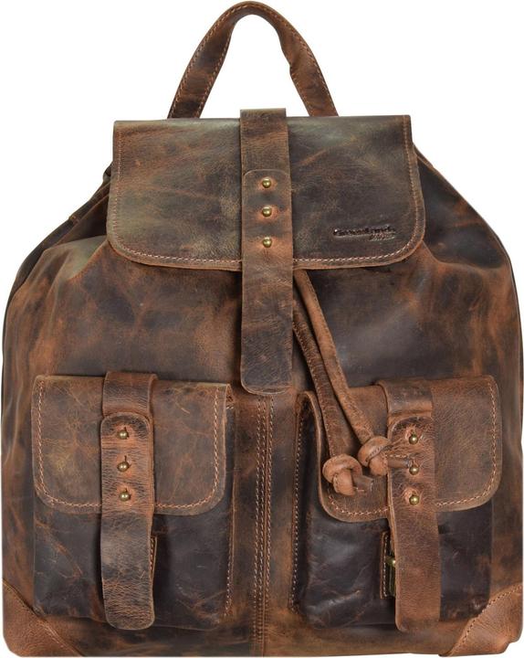 Immagine prodotto Greenland Nature Zaino classico in pelle 37 cm (18 l)