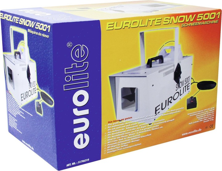 Actual product image Eurolite Snow 5001 snow machine (Snow machine)