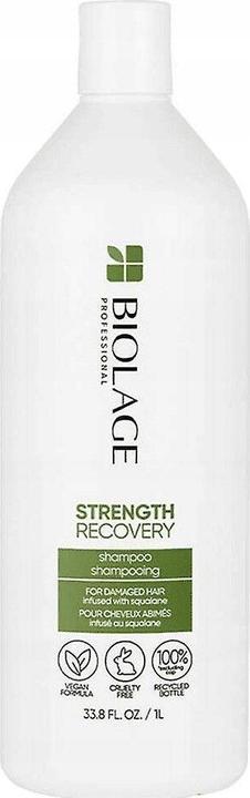 Matrix Biolage Strength Recovery Shampoo 1000 m (1000 ml, Flüssiges Shampoo)