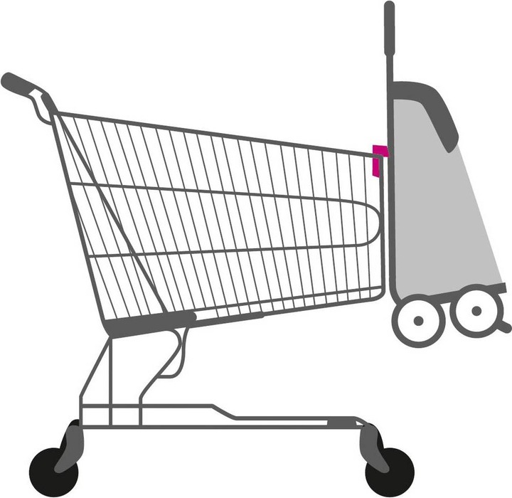 Immagine prodotto Gimi Carrello della spesa 'Kool