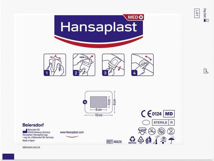 Produktbild Hansaplast Wundpflaster Sensitive XXL (5 x)