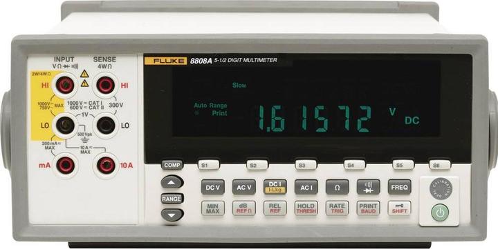 Immagine prodotto Fluke Calibrazione 8808A/TL 240V Multimetro da banco digitale CAT I 1000 V, CAT II (CAT I 1000V, CAT II 600V)