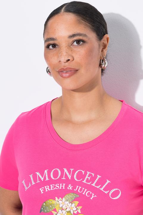 Actual product image Miamoda T-Shirt, Zitronen-Motiv, Halbarm (48)
