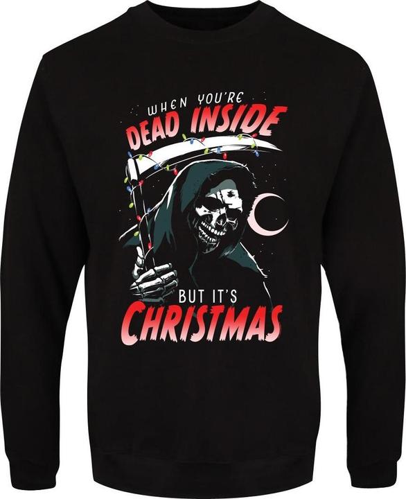 Image du produit Grindstore - Sweat WHEN YOU'RE DEAD INSIDE BUT IT'S CHRISTMAS - Homme (XXL)