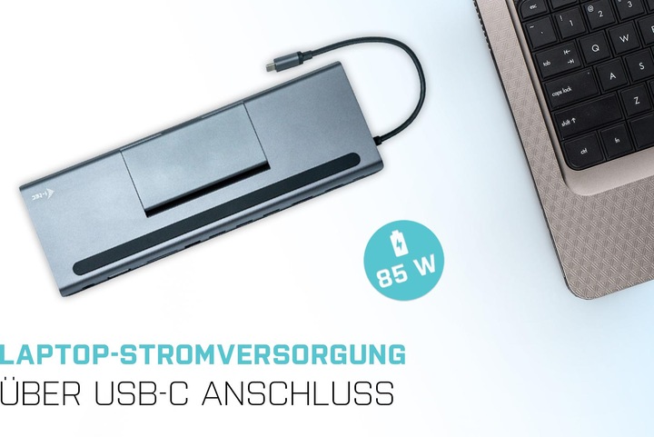 Image du produit i-tec Triple Dock (USB-C, 1 Ports)