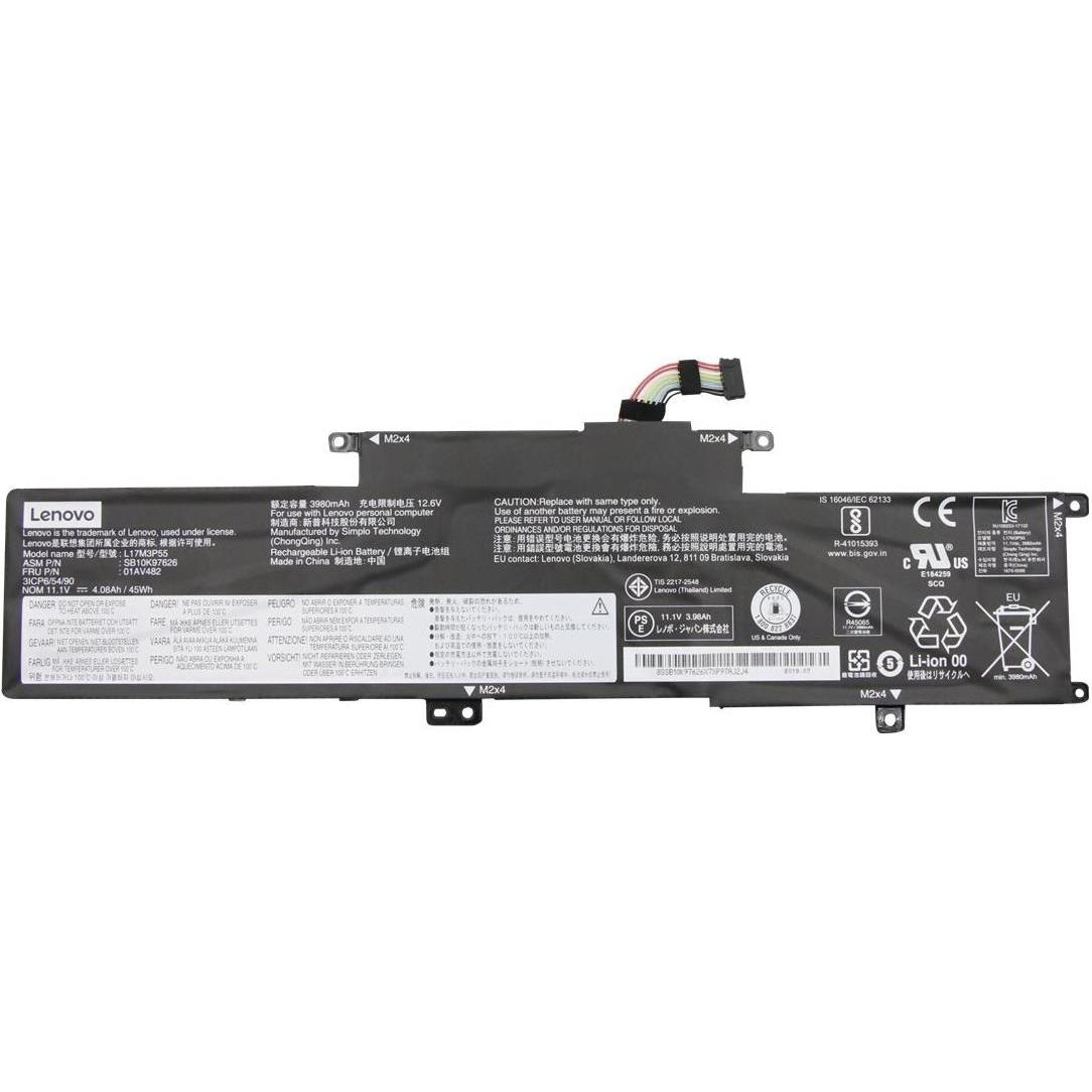 Lenovo Internal3c45WhLiIonSMP, Notebook Akku
