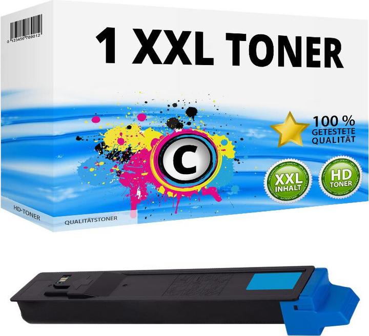 Actual product image Druckfuxx 1x XXL TONER PATRONE TK-8115C für Kyocera M8124 CIDN M8130 CIDN
