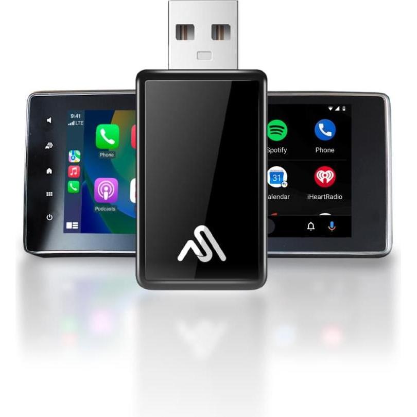 AutoSky, Accessori per autoradio, WUA-8 - Draadloze CarPlay Adapter - Plug & Play