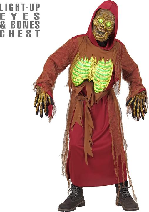 Widmann Kostüm Zombieskelett Lichteffekt
