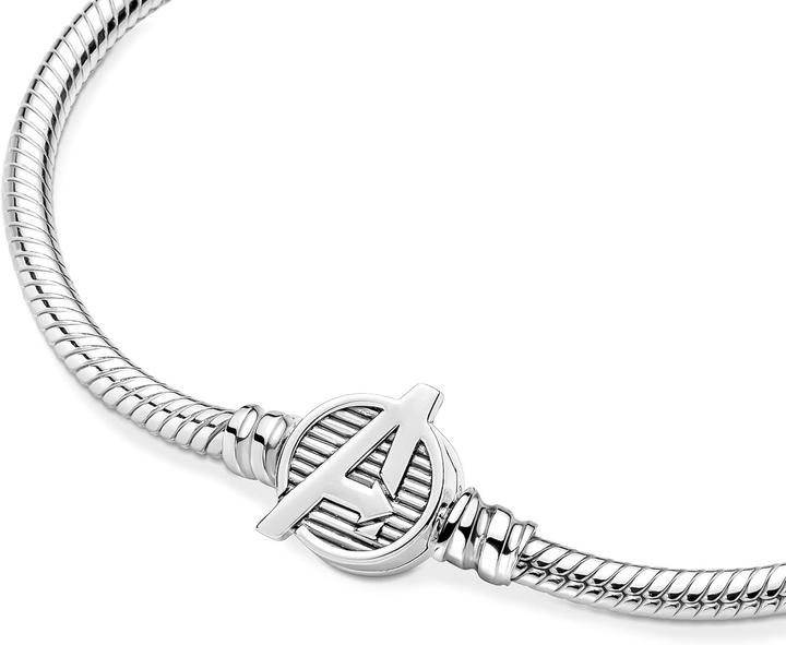 Image du produit Pandora Moments Marvel The Avengers Logo (20 cm, Argent 925)