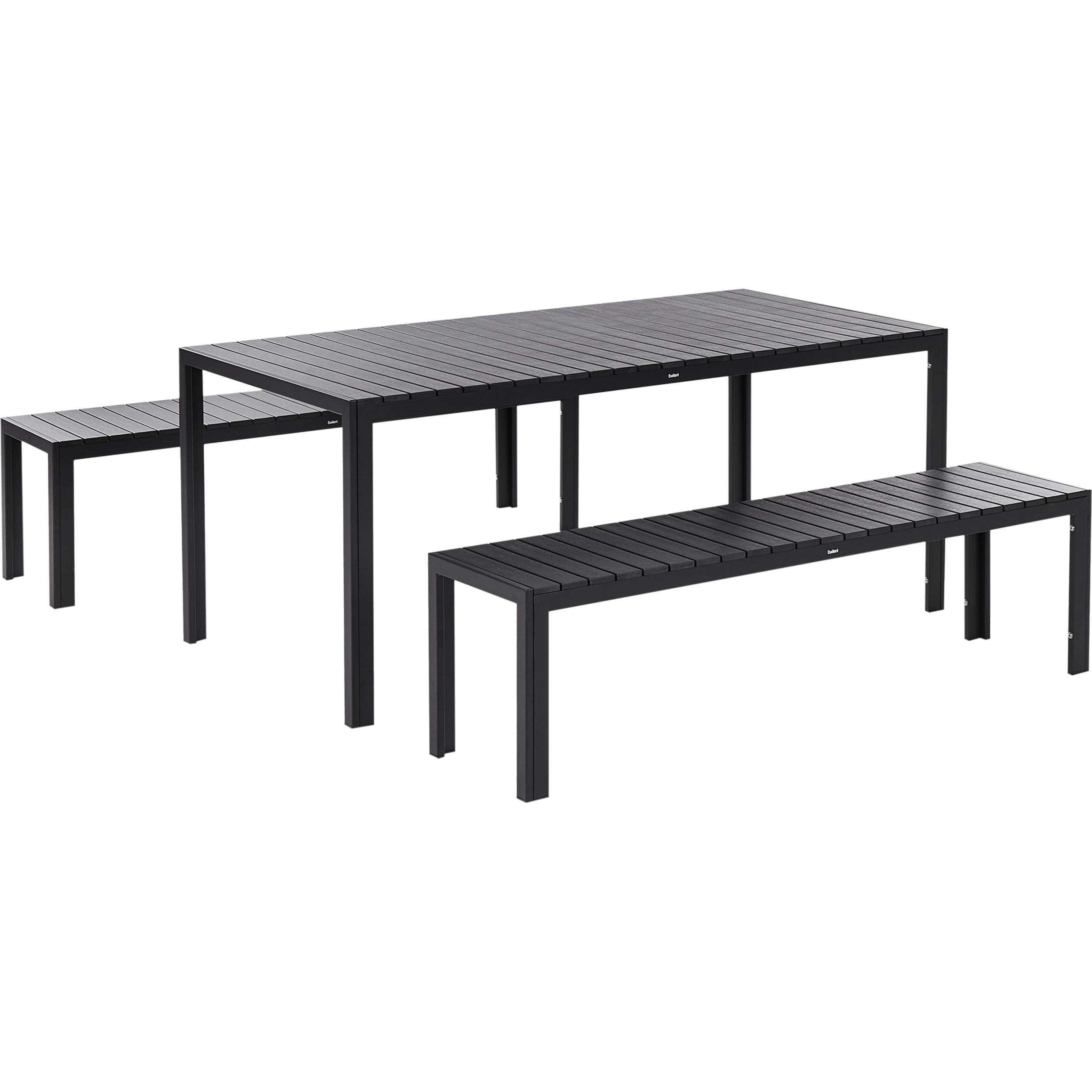 Beliani, Gartentisch + Balkontisch, Nardo (180 cm)