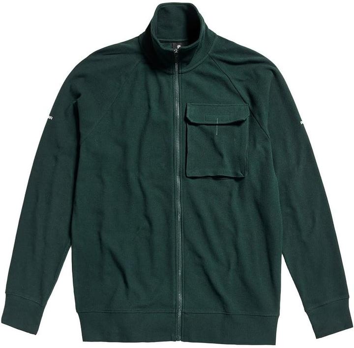 G-Star Leichte Sweatjacke mit Logo-Tape, Rückenreissverschluss, Raglanärmel, Brusttasche, Grafiken (XS)