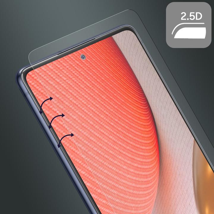 Produktbild 4smarts Second Glass Essential für Samsung Galaxy A72 5G (1 Stück, Samsung Galaxy A72 5G)