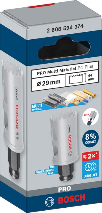 Immagine prodotto Bosch Professional Zubehör Sega a tazza PRO Multi Material PC Plus, 29 mm (29 millimetri)