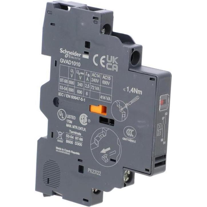 Thumbnail - Schneider Electric, Zubehör Antriebstechnik, Hilfsschalter Fehlererkennung