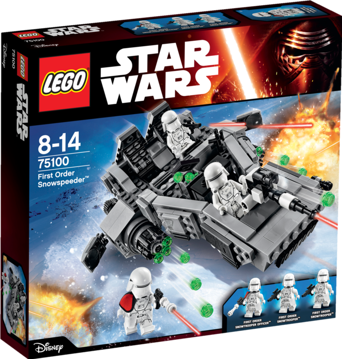 Produktbild LEGO First Order Snowspeeder (75100, LEGO Star Wars)