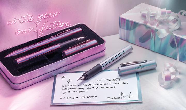 Actual product image Faber-Castell Glam Pearl Gift Set (Pearl, 2x)