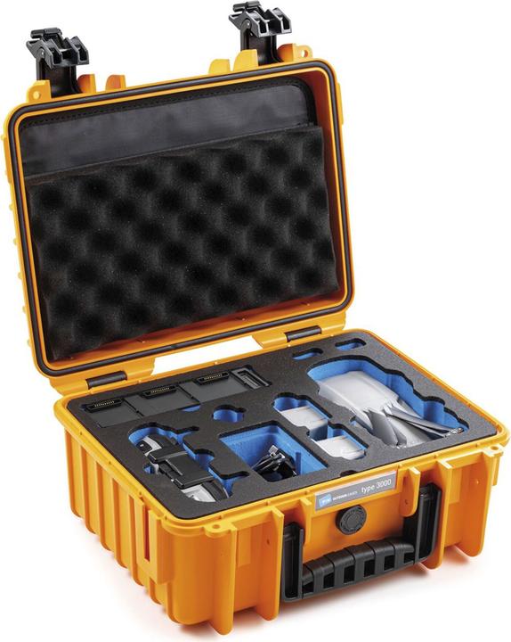 B+W Transportkoffer für DJI Mavic Air 2 Type 3000 orange DerKoffer für deine DJI Mavic Air 2! (Drohnen Koffer, DJI Mavic Air 2)