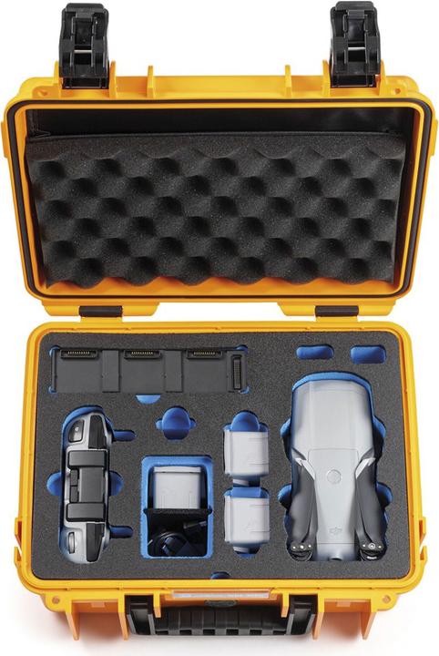 Produktbild B+W Transportkoffer für DJI Mavic Air 2 Type 3000 orange DerKoffer für deine DJI Mavic Air 2! (Drohnen Koffer, DJI Mavic Air 2)