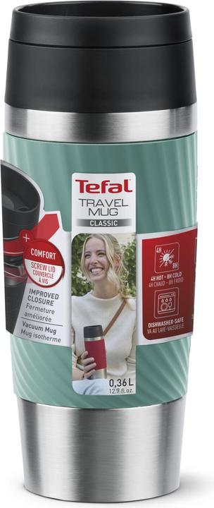 Actual product image Tefal 36 cl - Stål/plastic - Grøn (0.36 l)