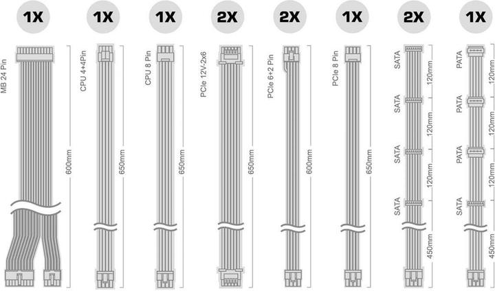 Produktbild AsRock Netzteil Steel Legend SL-1200GW 1200 W White (1200 W)