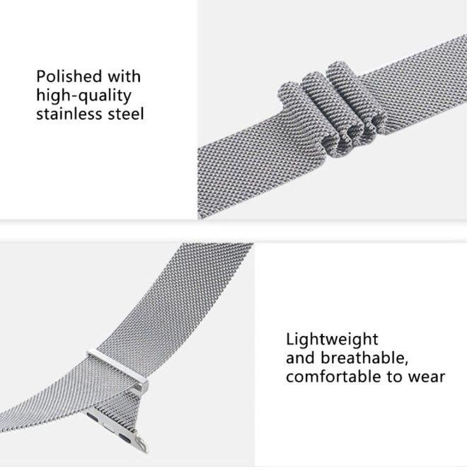 Image du produit MU Classic Bracelet métallique Milanese Series (41 mm, 38 mm, 40 mm, Métal)