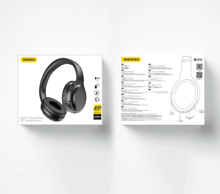 Actual product image Dudao X22Pro (No noise cancellation, 8 h, Cable, Wireless)