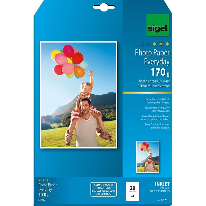 Image du produit Sigel Le jet d'encre au quotidien (170 g/m², A4, 20 x)