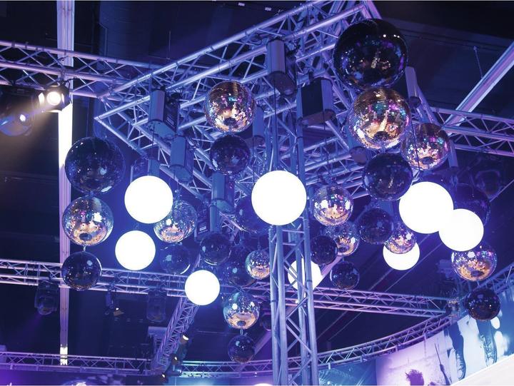 Productafbeelding Eurolite Spiegelbol 30cm zwart (30 cm)