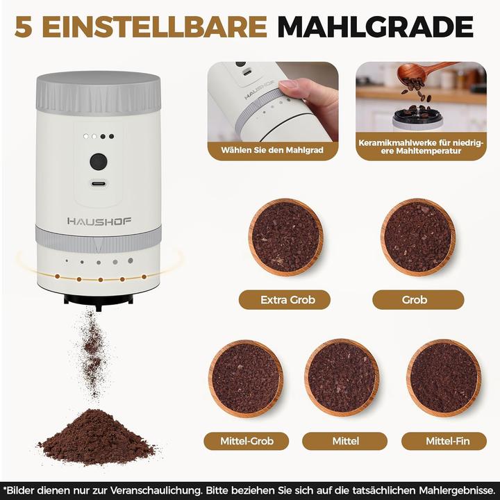 Produktbild Haushof Elektrische Kaffeemühle