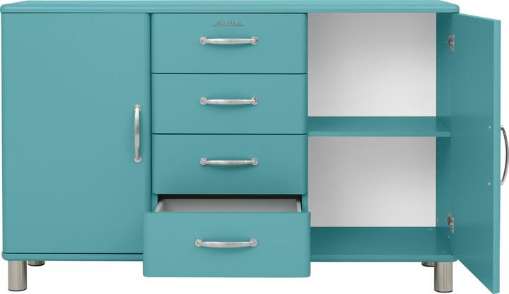 Produktbild tenzo Malibu Anrichte Metall/Holzwerkstoff 146x41x92 cm (146 x 41 x 92 cm)