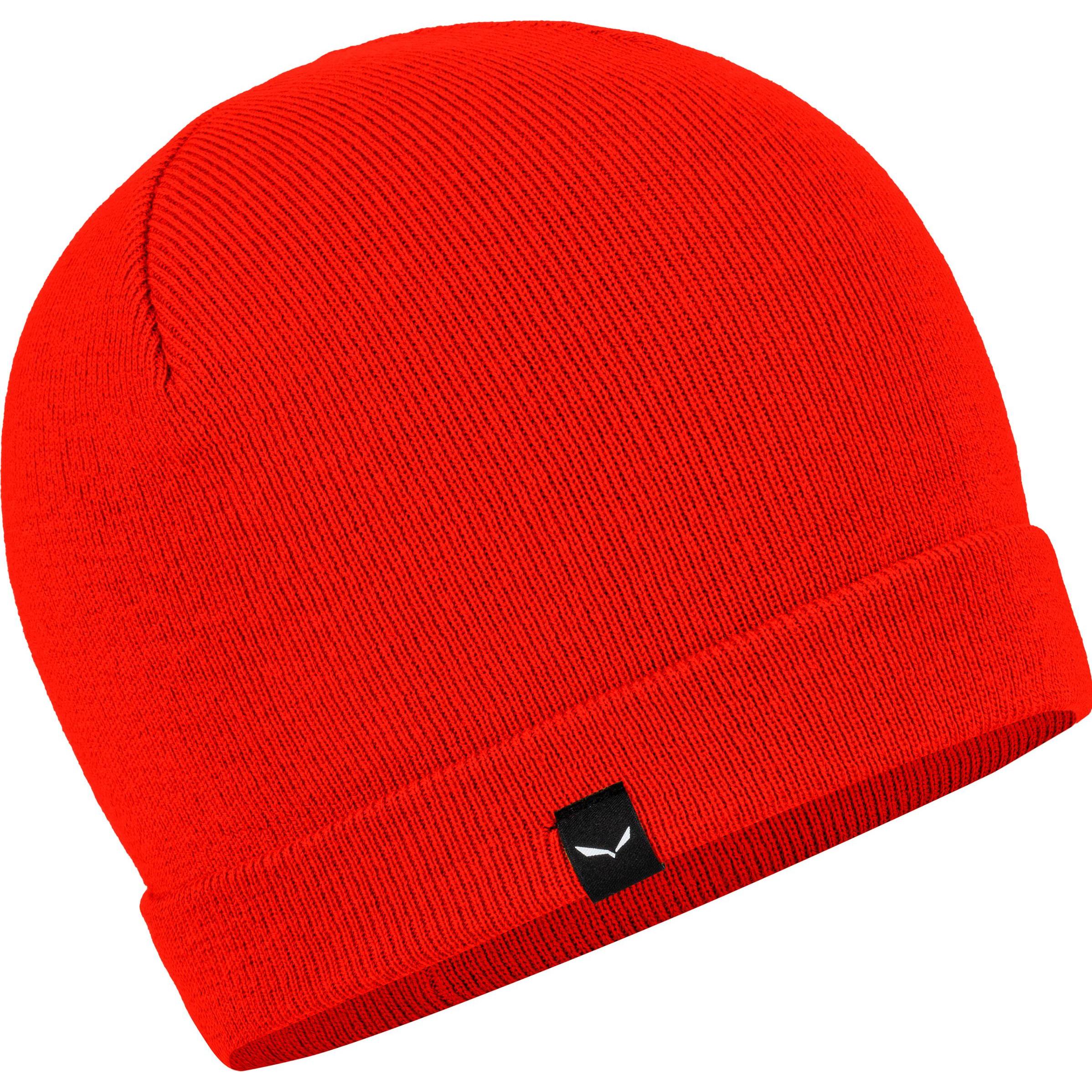 Salewa, Damen, Mütze, Puez Merino Beanie, Rot, (58)