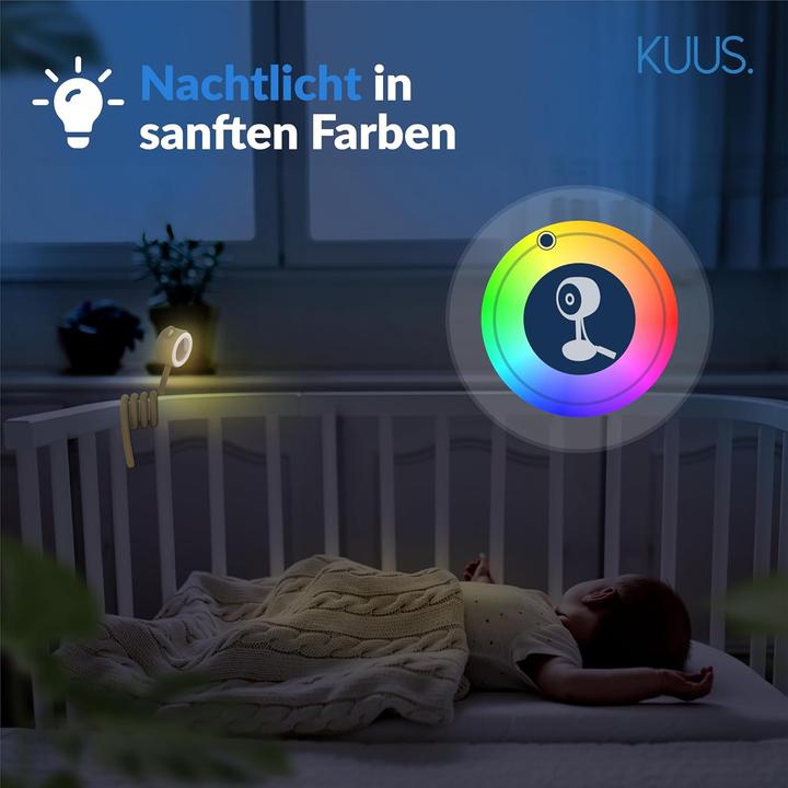 Image du produit Kuus. Babyphone mit Kamera (Vidéo et audio)