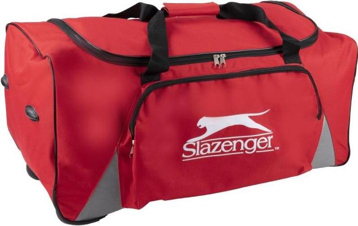Slazenger Torba Sportowa Podróżna Z Kółkami Czerwona (60 l)