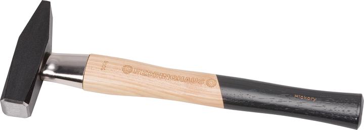 Actual product image Peddinghaus Locksmith's hammer with metal impact protection sleeve and hickory handle (400 g)
