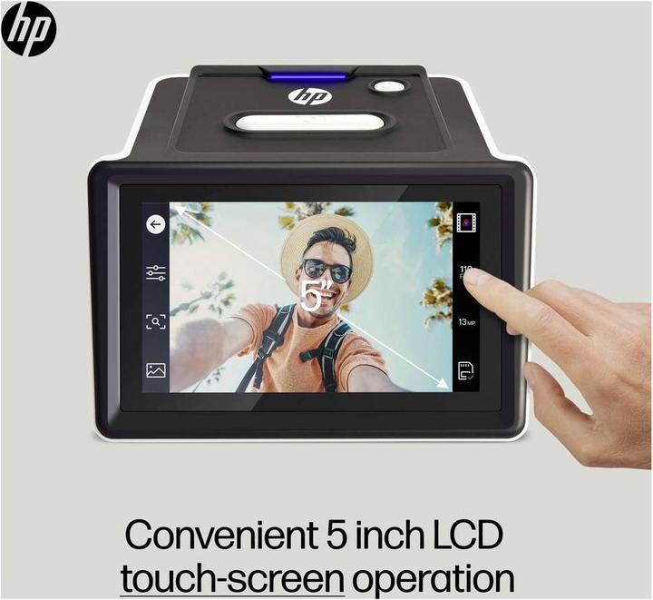 Image du produit HP Scanner de film et de diaporama avec écran LCD 5″ (Carte SD, USB)