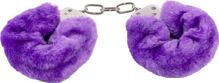 Actual product image Rimba Police Handcuffs with Faux Fur